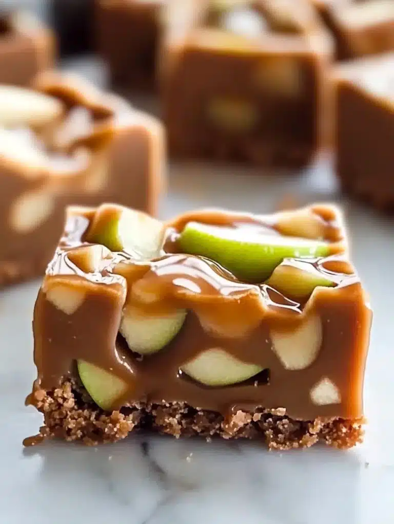 Caramel Apple Fudge