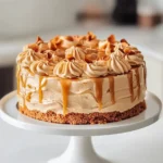 Delicious Caramel Cloud Cake showcasing a light texture and rich caramel topping.
