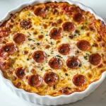 Cheesy Baked Pizza Dip