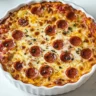 Cheesy Baked Pizza Dip