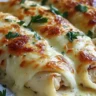 Cheesy Garlic Chicken Wraps