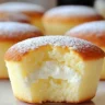 Fluffy Japanese Cotton Cheesecake Cupcakes