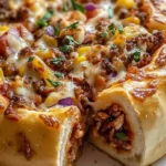 Garbage Bread (Stuffed Pizza Roll)