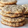 Delicious Greek Yogurt Chia Seed Cookies on a plate