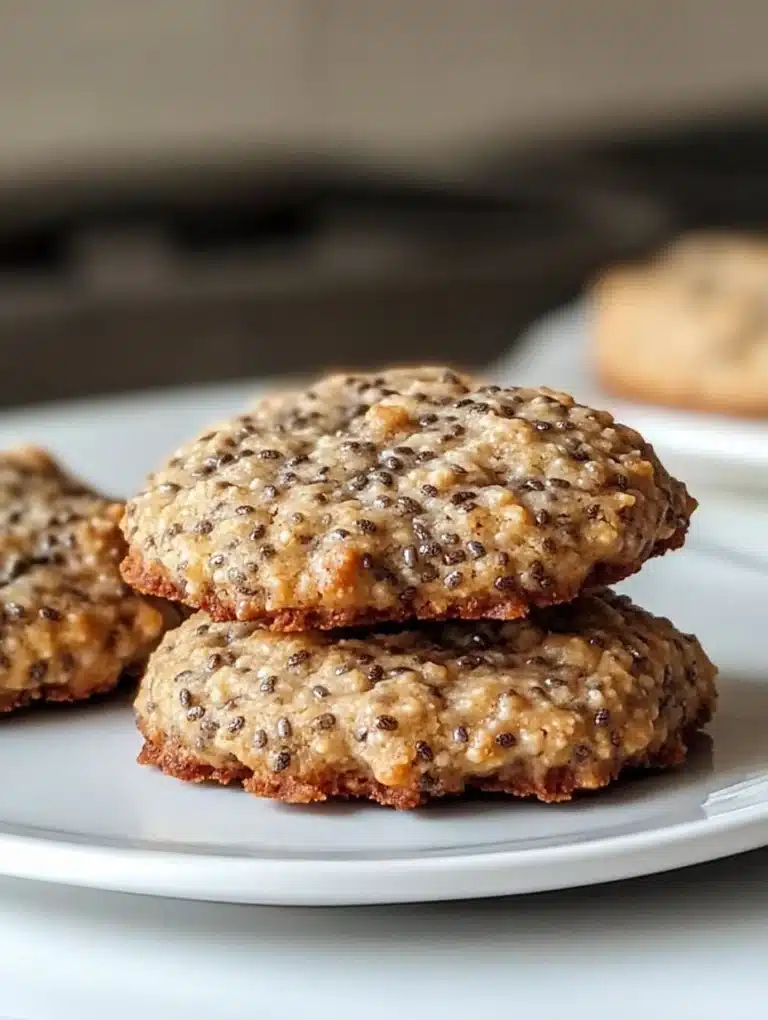 Greek Yogurt Chia Seed Cookies