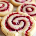 Irresistible Raspberry Swirl Shortbread Cookies