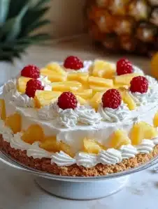 Juicy Pineapple Heaven Cake