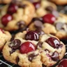 Maraschino Cherry Chocolate Chip Cookies Delight