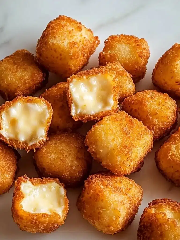 Mozzarella Fried Cheese Bites