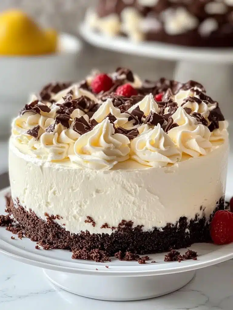 Delicious pudding frosting made with Cool Whip for cakes and desserts