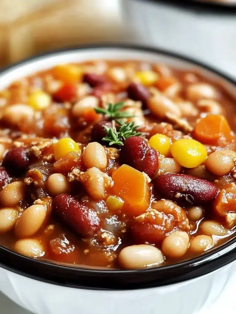 Slow Cooker Cowboy Beans