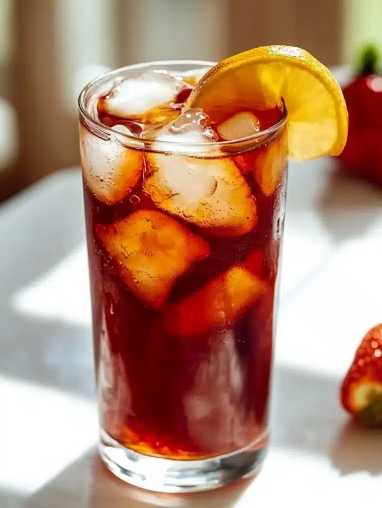 Strawberry Sweet Tea
