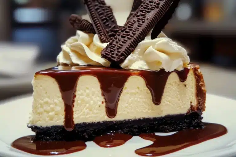 Are you ready to take your dessert game to an entirely new level? Well, get your forks ready because Triple Chocolate Cheesecake is here to save the day! If you've ever found yourself daydreaming about luscious layers of chocolate enveloping a creamy cheesecake base, then this recipe is your golden ticket. Whether it's a busy weeknight or a special occasion, this cheesecake is the perfect way to impress your family and friends—or even just treat yourself because hey, you deserve it!