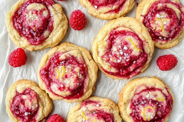 lemon raspberry cookies
