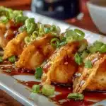 Applebee’s Chicken Wonton Tacos featuring crispy wontons and savory chicken filling