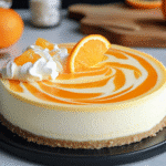 Orange Cream Cheese Cheesecake