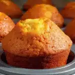 Delicious mango muffins freshly baked and ready to enjoy