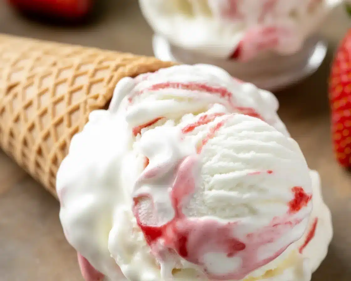 delicious strawberries and cream ice cream a swe 2025 06 08 231502