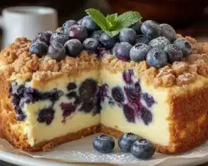 Irresistible Blueberry Cream Cheese Crumb Cake You’ll Love