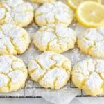 Lemon Crinkle Cookies