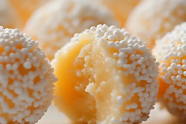 Delicious orange truffles made with chocolate and citrus flavors