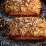 Delicious Pina Colada Quick Bread with coconut and pineapple flavors.