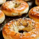 Delicious Rosemary Parmesan Pretzels filled with mozzarella cheese