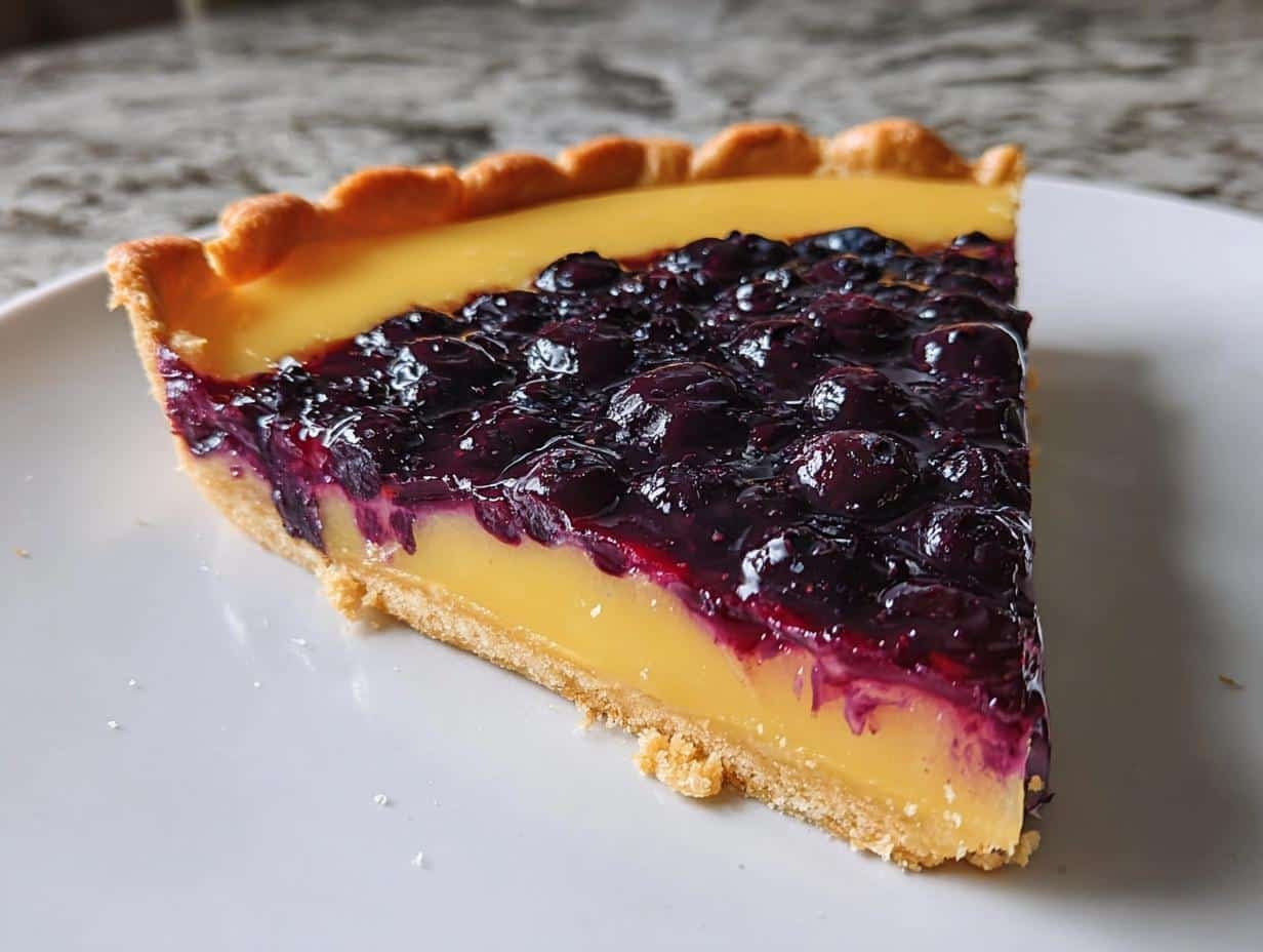 Blueberry Lemon Curd Tart: 2 Luscious Recipes - Blueberry Lemon Curd Tart - additional detail