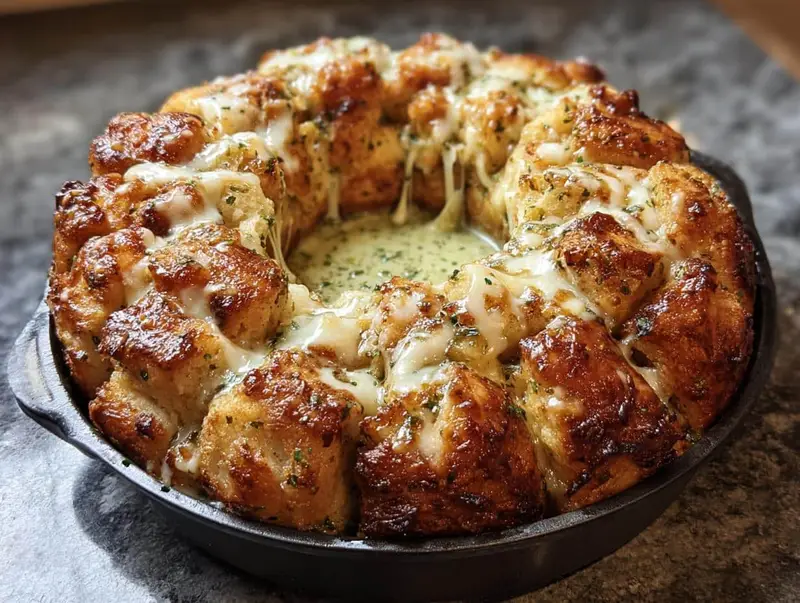 Cheesy Pull Apart Monkey Bread: 2 Amazing Twists - Cheesy Pull Apart Monkey - main visual representation