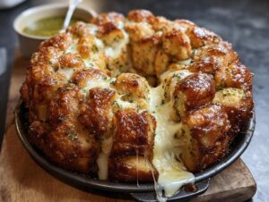 Cheesy Pull Apart Monkey Bread: 2 Amazing Twists 7 Cheesy Pull Apart Monkey