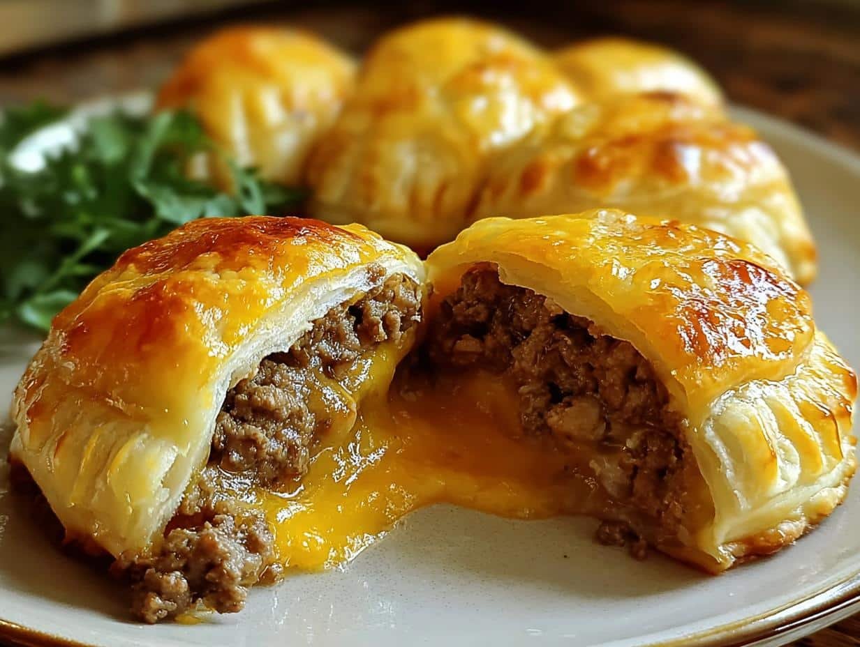 Golden Crust Cheesy Beef: Simply Amazing Bake - Golden Crust Cheesy Beef - additional detail