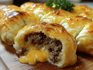 Golden Crust Cheesy Beef