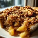 High Protein Apple Crumble