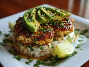 Honey Lime Chicken Avocado