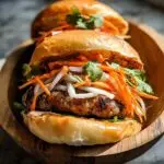 Pork Banh Burger: 1 Amazing Fusion Delight 4 Pork Banh Burger