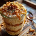 Pumpkin Cheesecake Overnight Oats
