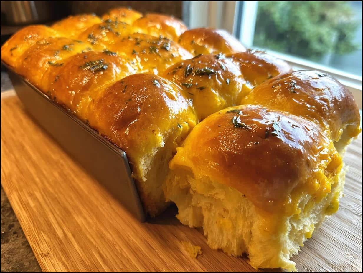 Amazing Pumpkin Pull Apart Rolls: 10 Minutes Prep - Pumpkin Pull Apart Rolls - additional detail