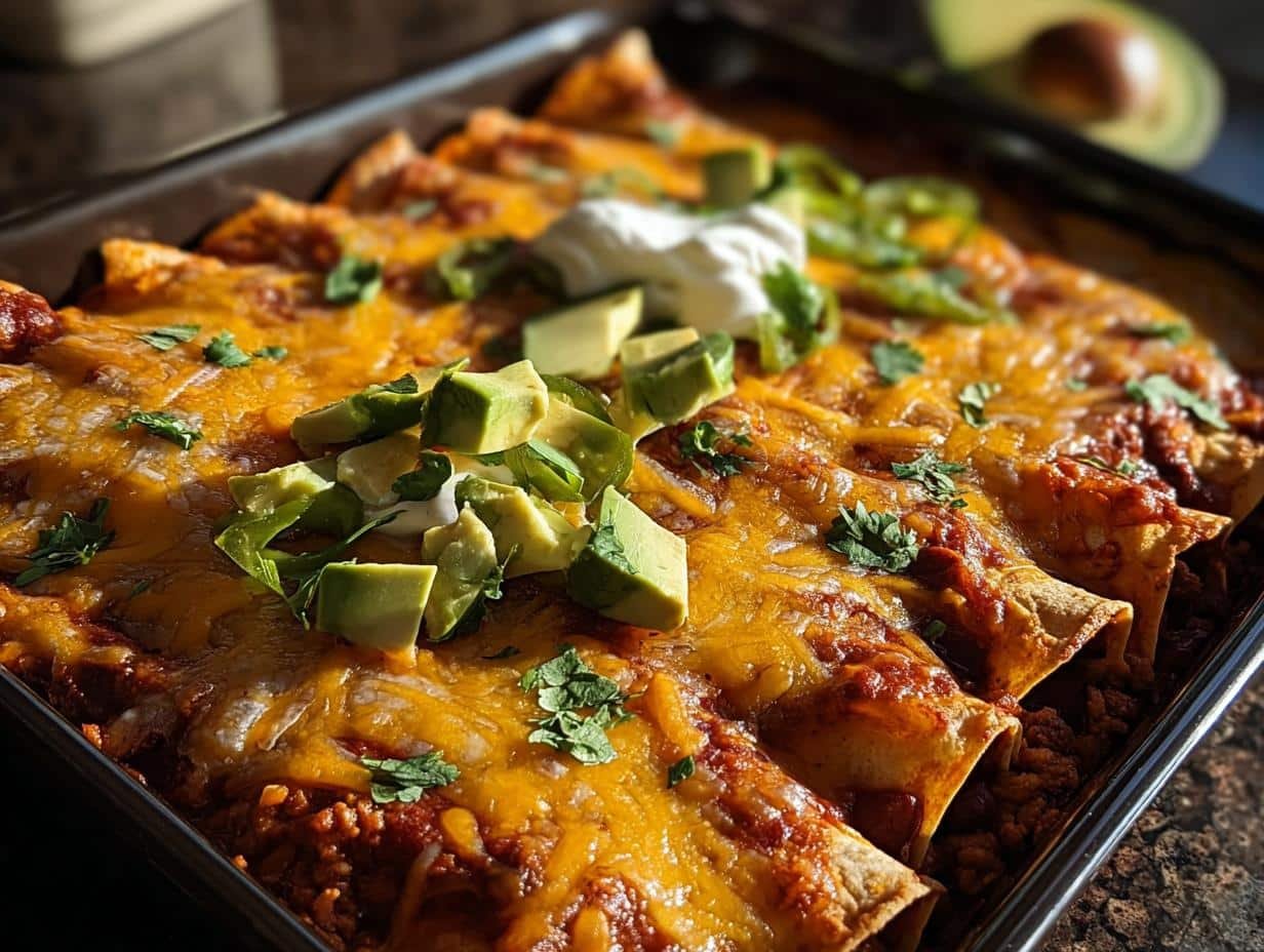 Amazing Taquito Casserole: 12 Ingredients Under 1 Hour - Taquito Casserole - additional detail