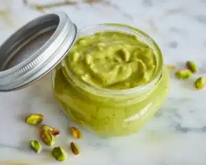 Deliciously Easy Guide on How to Make Pistachio Cream for Dubai Chocolate 3 Homemade pistachio cream recipe for Dubai chocolate bars