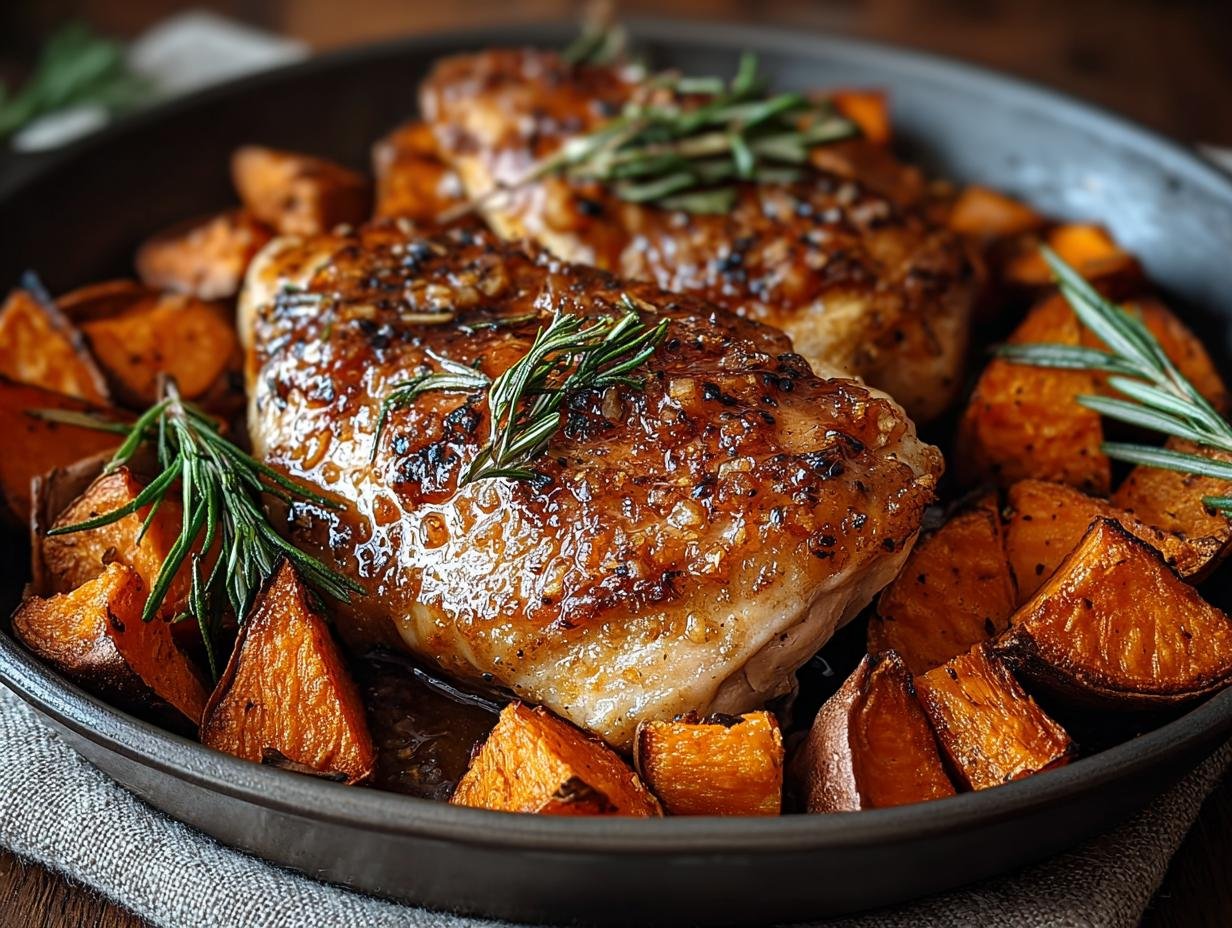 Apple Cider Glazed Chicken: Delicious Glazed 4 Chicken - Apple Cider Glazed Chicken - additional detail