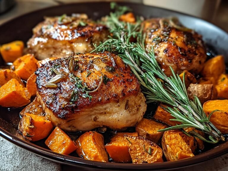 Apple Cider Glazed Chicken