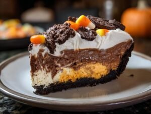 Bake Halloween Cream Pie