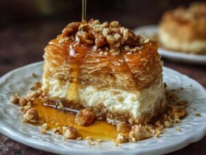 Baklava Cheesecake Phyllo Cookies