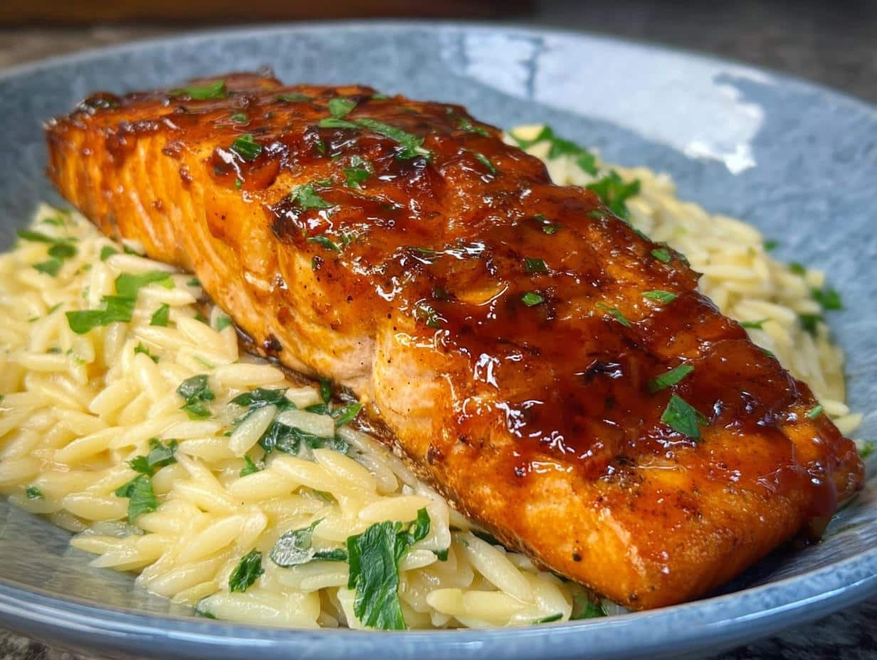Brown Sugar Soy Glazed Salmon: 4 Simple Steps - Brown Sugar Soy Glazed - additional detail