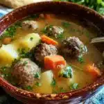 Caldo Albondigas Mexican Meatball