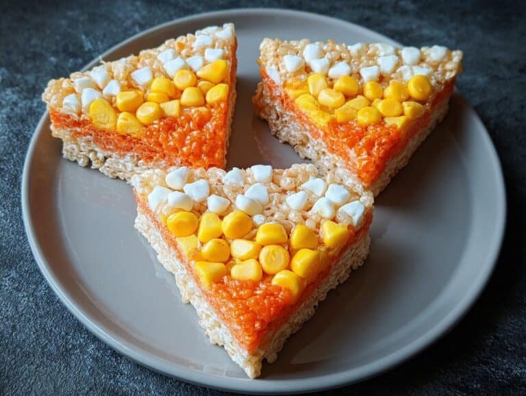 Candy Corn Rice Krispies