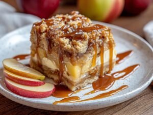Caramel Apple Crumble Bread