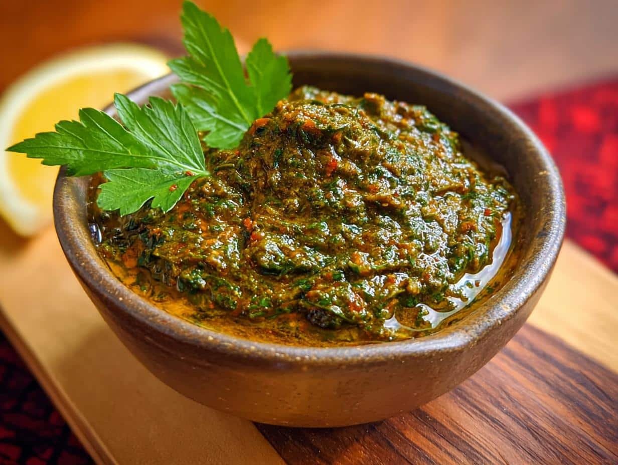 Moroccan Chermoula Paste: 1 Flavor Bomb - Chermoula Paste Moroccan Chermoula - additional detail
