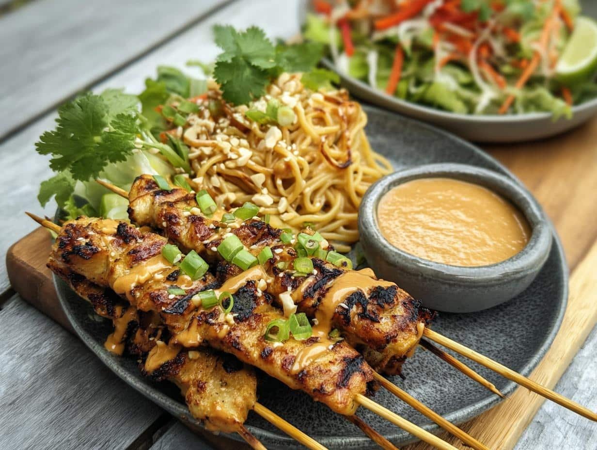 Creamy Peanut Chicken Satay: 1 Amazing Recipe - Chicken Satay Creamy Peanut - additional detail