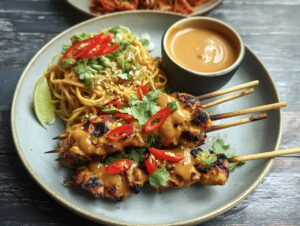 Chicken Satay Creamy Peanut